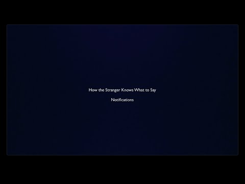 How the Stranger Knows
