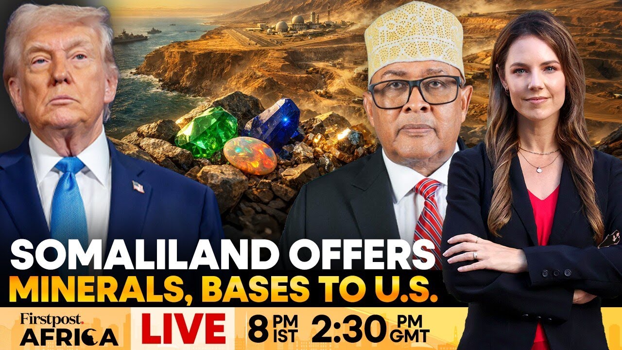 Somaliland Offers Minerals and Military Bases to Israel’s Ally US | Firstpost Africa | N18G