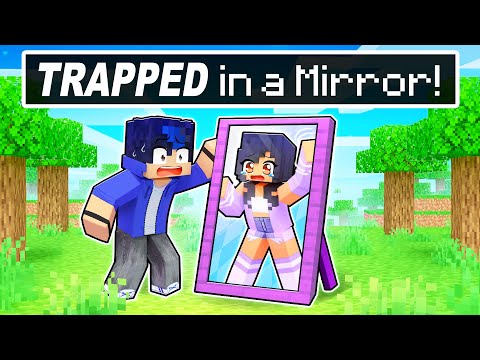 Aphmau is TRAPPED IN A MIRROR in Minecraft!