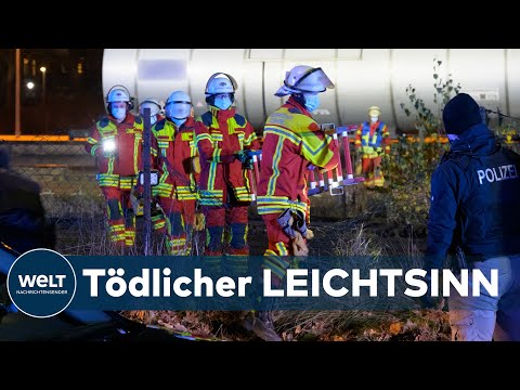 STROMSCHLAG-UNFALL: Zwei Jugendliche sind durch 15.000 Volt Oberleitung gestorben