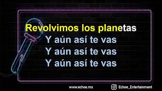 Belanova - Aun Asi Te Vas (Versión Karaoke)