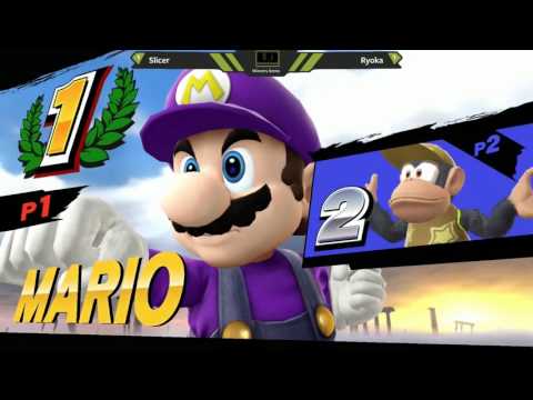 Smash Lounge 87 - Slicer (Mario) vs Ryoka (Diddy Kong)