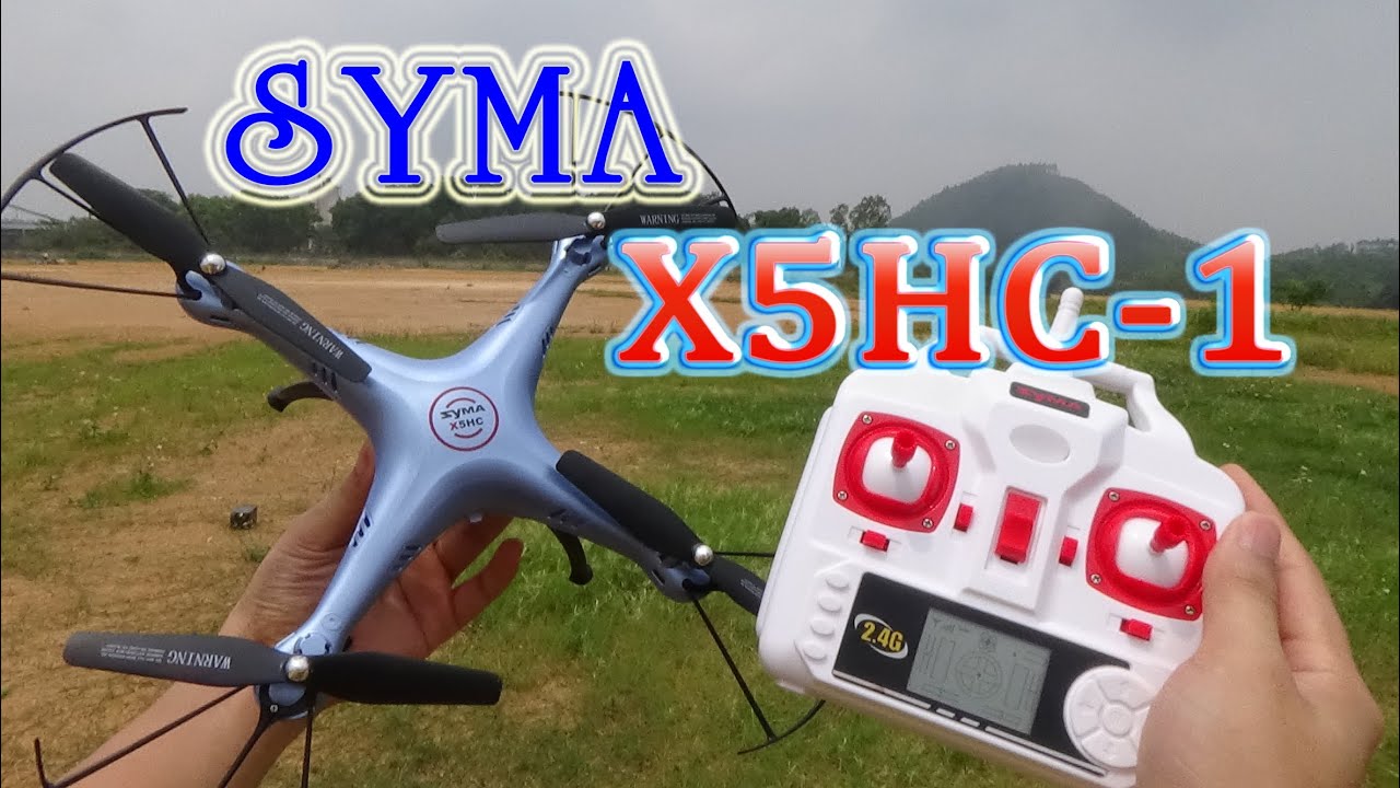 Квадрокоптер Syma X5HC, синий