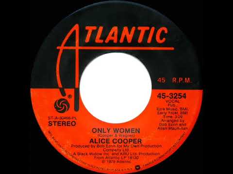 1975 HITS ARCHIVE: Only Women - Alice Cooper (stereo 45 single version)