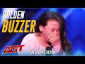Roberta Battaglia 10 Year Old Canadian Girl With SHOCKING Voice Sofia Vergara S GOLDEN BUZZER