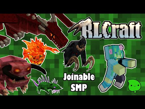 "Insane RLCraft SMP Launch + Livestream! Join Leafy McTreeface Now" #minecraft