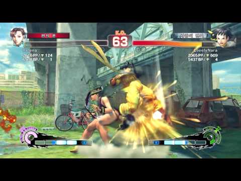 SSF4 AE Relena (chunli) vs LovelyNara(Makoto)