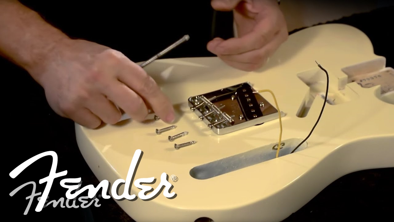 6-Saddle American Series Telecaster® Bridge Assemblies – Fender