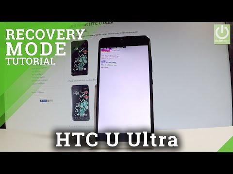 HTC U Ultra RECOVERY MODE Tutorial
