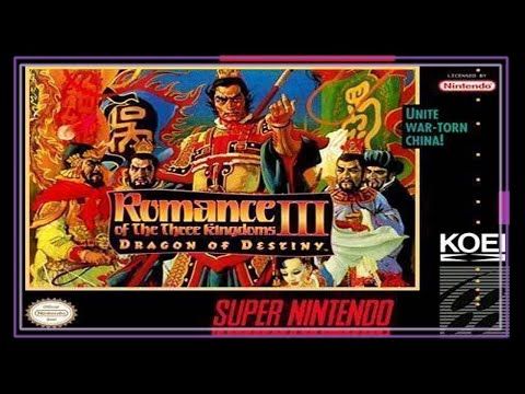 SNES Super Side Quest - Game # 206 - Romance of the Three Kingdoms III: Dragon of Destiny [2/5]