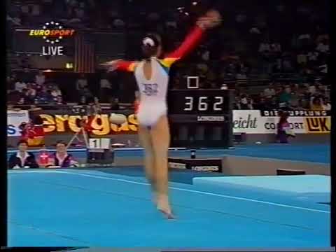 🥈 Aurelia Dobre 🇷🇴 FX TO 8.987 1989 World Championships