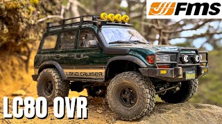 FMS Did Something Different With This One… (FCX10 LC80 OVR)