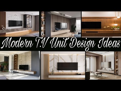 Modern TV wall units design ideas Living room TV 2023 || T.V Unit design Ideas 2023