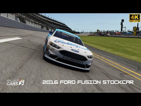 Project CARS 3 2016 Ford Fusion Stockcar (4K 60FPS)