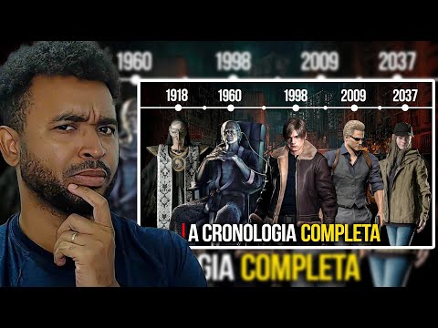 A CRONOLOGIA COMPLETA DE RESIDENT EVIL (1918 ATÉ 2037) PARTE UNICA - Enredo com Spoilers | #react