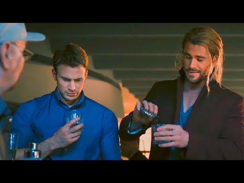 Avengers: Age of Ultron (2015) - Superhero Party Scene