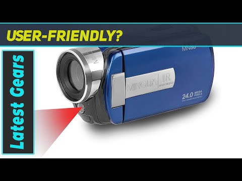 Unveiling the Minolta MN80NV: Full HD Camcorder with Night Vision!