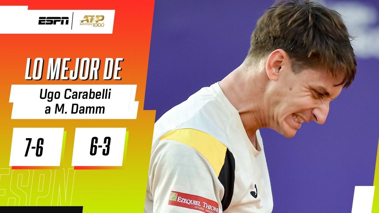 UGO CARABELLI DEBUTÓ POSITIVAMENTE EN EL MASTERS 1000 DE INDIAN WELLS | RESUMEN