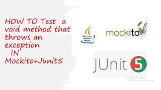 Test a void method throws an exception in #mockito #junit #java