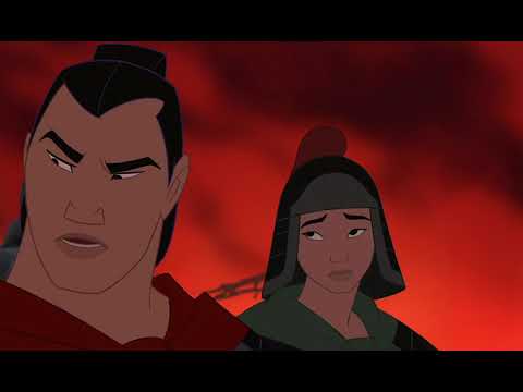 Mulan 1998 film   The Burn Out Village