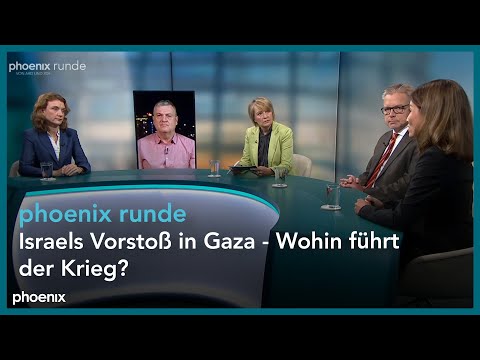 phoenixRunde: Israels Vorstoß in Gaza - Wohin führt der Krieg?