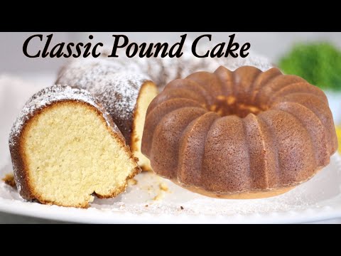How to Make the Perfect POUND CAKE using 12 simple tips! Old fashioned Southern Pound Cake Recipe