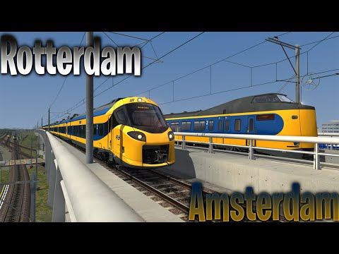 ICNG Rotterdam Centraal / Amsterdam Centraal - Train Sim Classic