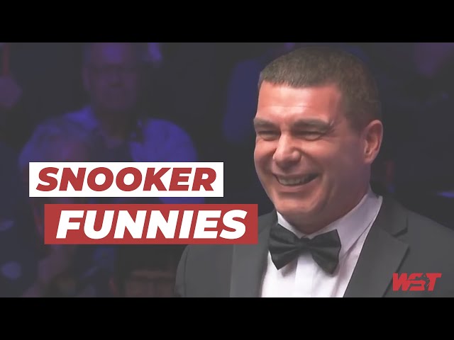 Funny Moments In Snooker! 🤣