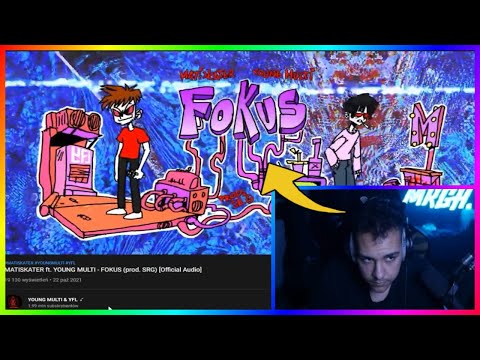 MERGHANI REAKCJA NA NUTĘ - MATISKATER ft. YOUNG MULTI - FOKUS (prod. SRG) [Official Audio]