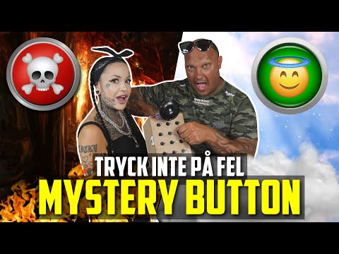 Tryck Inte På FEL MYSTERY BUTTON - STRAFF ELLER PRIS