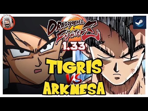 DBFZ ARKNES4 vs Tigris (Black, A17, Gohan) Vs (Jiren, GokuSSB, GokuUI)