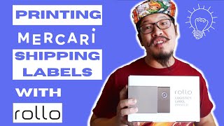 How To Print 4x6 Mercari Shipping Labels | Rollo Thermal Printer Hacks!