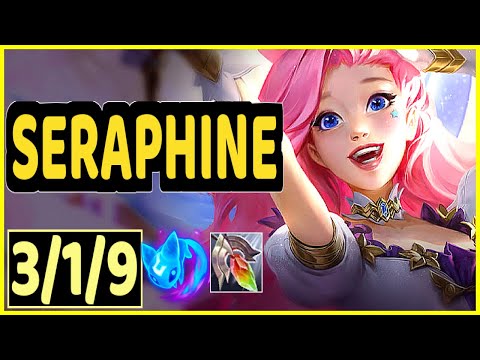 SERAPHINE VS KARMA - 3/1/9 KDA SUPPORT GAMEPLAY MASTER I