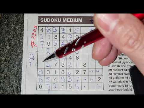 Brain Freeze! (#2309) Medium Sudoku puzzle. 02-11-2021