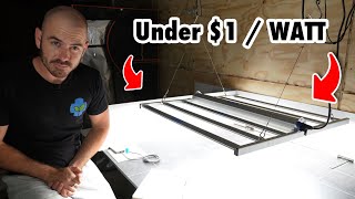 Samphon 480w Full Spectrum Grow Light Unbox, Review and PAR Test