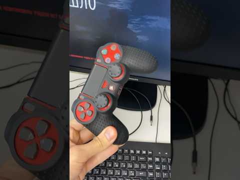 Как подключить геймпад от PlayStation 4 к ПК #пк #laptop #геймпад #ps4 #playstation #europe