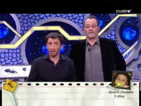 Pablo Motos y Jean Reno