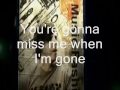 Simple Plan - When I'm Gone (lyrics & translation ...