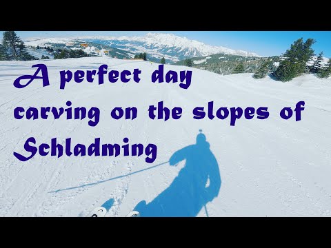 A perfect day of Carving | Skiiing action in Schladming Planai Dachstein Haus