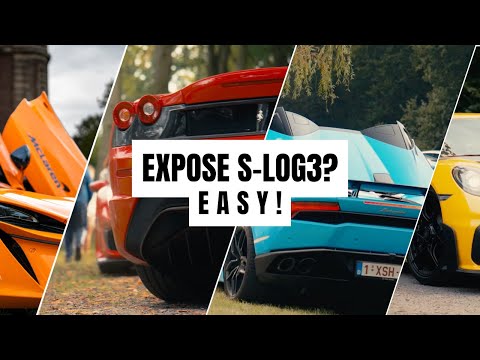 How I Easily Expose Sony Slog3 (Beginner Friendly)