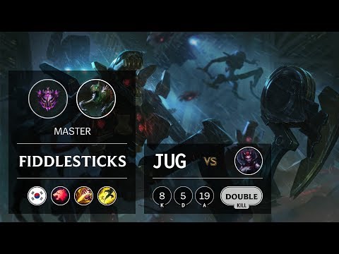 Fiddlesticks Jungle vs Elise - KR Master Patch 9.19