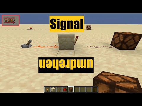 Sekunden Tipps Minecraft (2) - Redstone Signal umdrehen