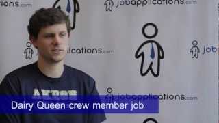 Dairy Queen Interview - Crew Member 2