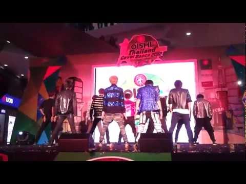 [121104] Millenium Boy cover EXO-K / EXO-M :: @ OISHI Thailand Cover Dance 2012 (Final)