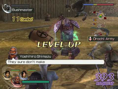 WARRIORS OROCHI - SHU - BATTLE OF HASEDO(Ch.2)