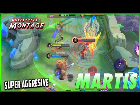 MARTIS  MONTAGE | KILLS TOWERDIVES SATISFYING MOMENTS | DONOT BULLY MARTIS ~ MLBB