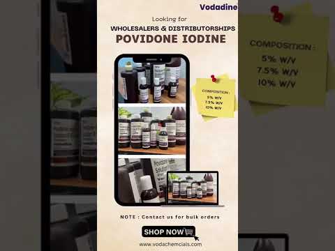 Povidone iodine solution 5% (500 ml bottle)