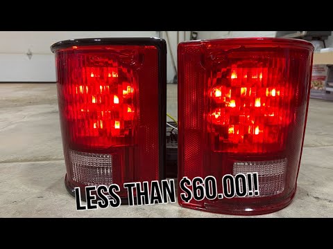 DIY LED Squarebody Chevy Taillights!!