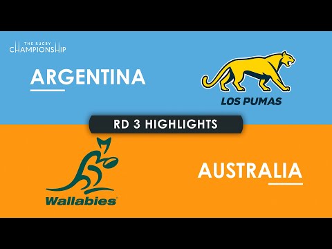 HIGHLIGHTS | ARGENTINA v AUSTRALIA | The Rugby Championship 2024