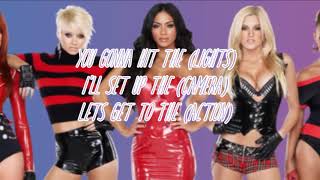 The Pussycat Dolls - Lights, Camera, Action ft. New Kids On The Block (Lyrics)